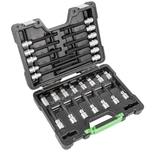 1MALETÍN DE PUNTAS PARA TORNILLOS DE 12 CANTOS 26 PIEZAS REF 52603