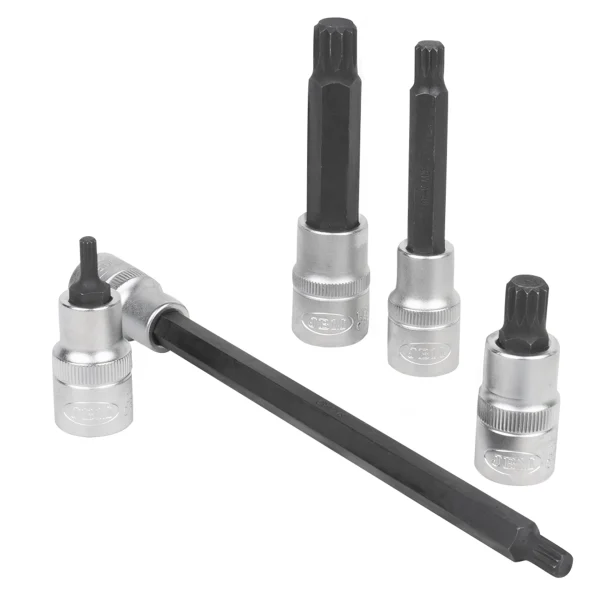 5MALETÍN DE PUNTAS PARA TORNILLOS DE 12 CANTOS 26 PIEZAS REF 52603