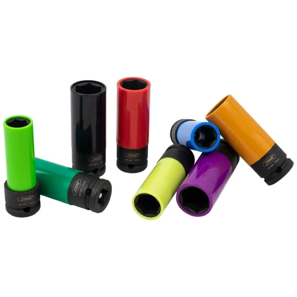 KIT DE 10 VASOS IMPACTO DE 1/2" ESPECIAL EXTRACCIÓN RUEDAS - Imagen 4