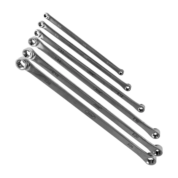 KIT DE 6 LLAVES EXTRALARGAS TORX - Imagen 2